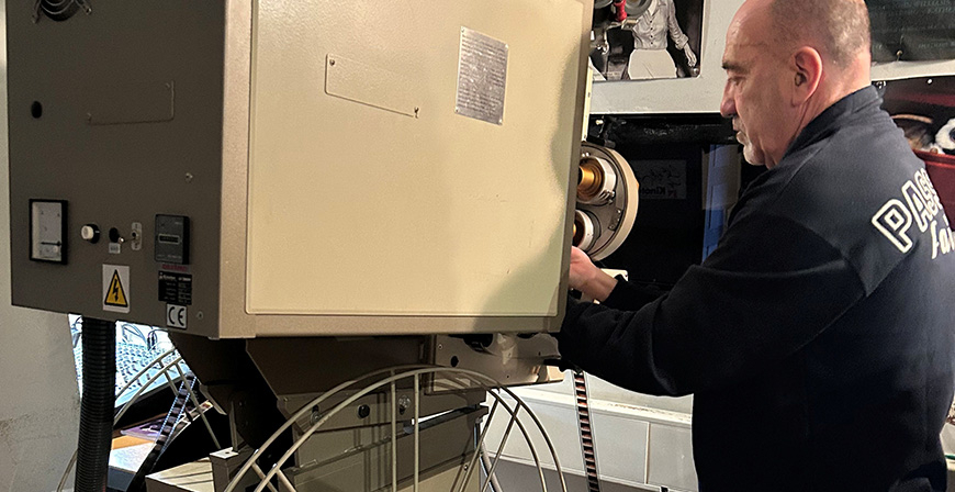 La Filmoteca Mario Camus homenajea a su proyeccionista, Fidel Garc�a, con un ciclo de sus pel�culas preferidas