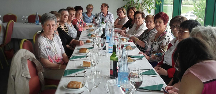 Fin de curso para las alumnas de aquaerobic y gimnasia