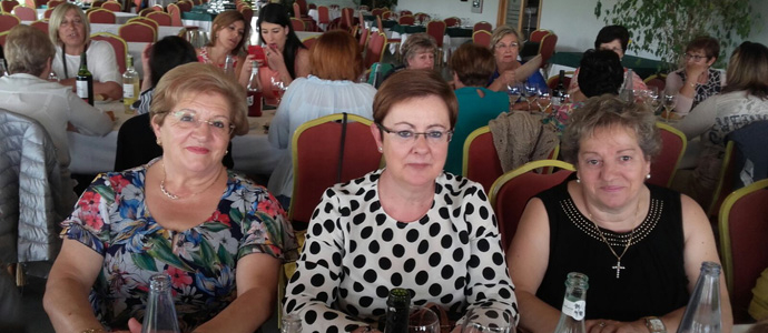 Fin de curso para las alumnas de aquaerobic y gimnasia