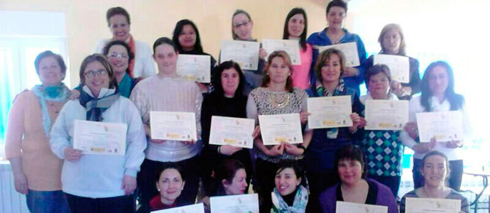 Finalizado el curso de formacin a las cuidadoras de personas dependientes