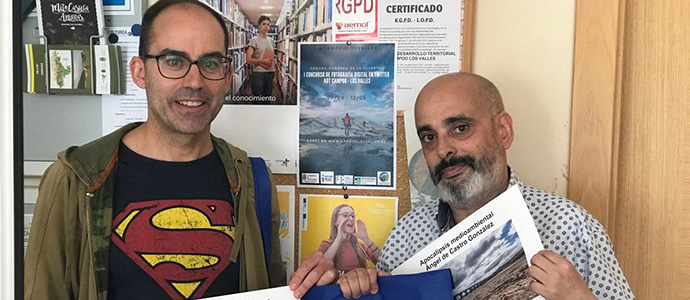 Rubn Moreno y ngel de Castro, ganadores del I Concurso de Fotografa Digital en Twitter de la ADT Campoo-Los Valles
