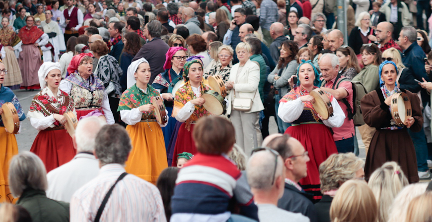 El folclore de Fresno del Ro, protagonista en Zaragoza