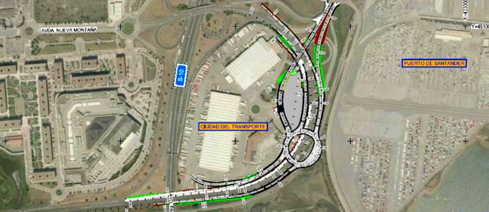 Fomento inicia las obras del nuevo acceso al Puerto de Santander desde la A-67