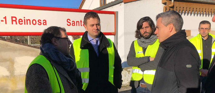 Fomento invierte casi un milln de euros en la reparacin de cinco puentes de la lnea frrea Santander-Madrid