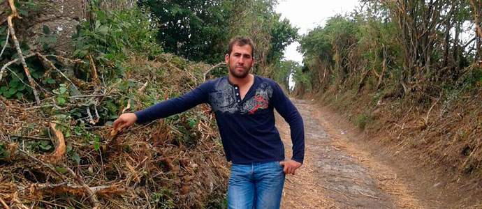 Fontecha concluye el desbroce de 3.000 metros de caminos vecinales