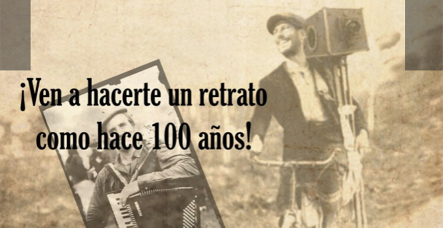 El fotgrafo minutero visita este domingo Arija para retratar a sus vecinos como hace un siglo