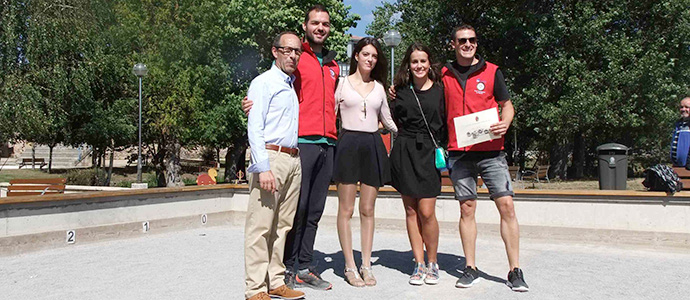 Fraile e Ivo se alzan con el XI Torneo de Petanca de San Mateo