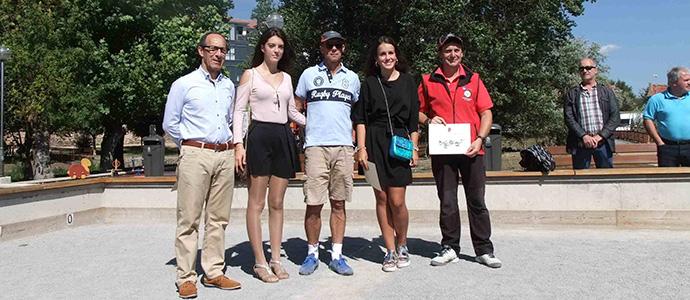 Fraile e Ivo se alzan con el XI Torneo de Petanca de San Mateo