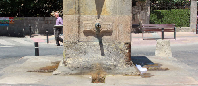 La Fuente de la Aurora se queda sin agua