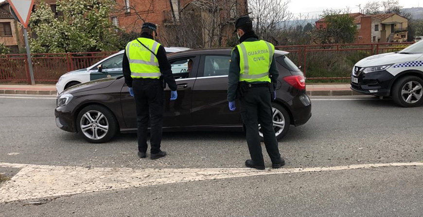 Las Fuerzas y Cuerpos de Seguridad agradecen el alto cumplimiento de las medidas del estado de alarma en Cantabria