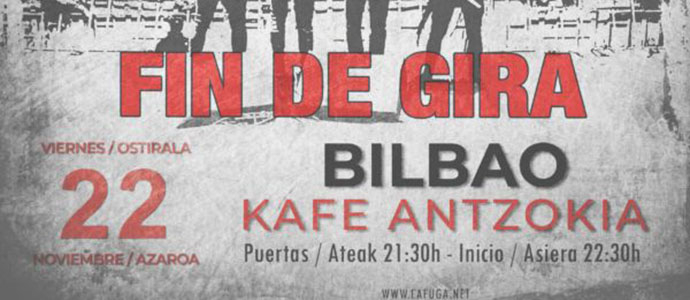 La Fuga cierra en Bilbao su gira 