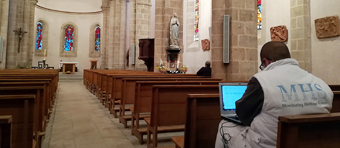 La Fundacin Santa Mara la Real acta en una ermita francesa con HeritageCare