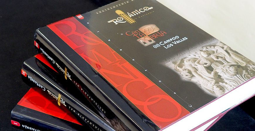 La Fundacin Santa Mara la Real reedita la Enciclopedia del Romnico en Cantabria que coordin Garca Guinea