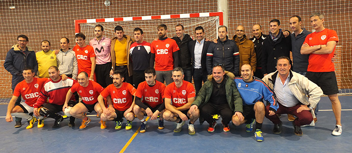 El ftbol sala federado de Reinosa homenajea a Chiqui Muoz