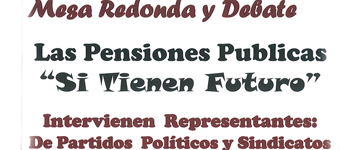 El futuro de las pensiones, a debate este lunes en Reinosa
