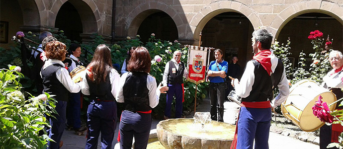 Gaitas campurrianas en la Misa del Peregrino
