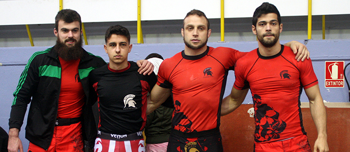 Gaizka Garca consigue el bronce en el I Torneo de lucha grappling de Burgos