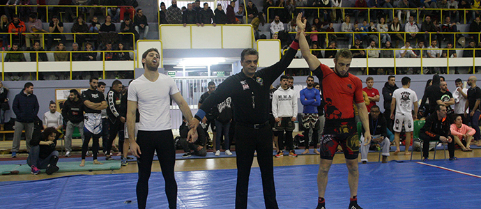 Gaizka Garca consigue el bronce en el I Torneo de lucha grappling de Burgos
