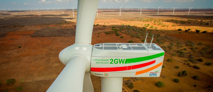 Gamesa alcanza los 1.000 aerogeneradores instalados en Brasil
