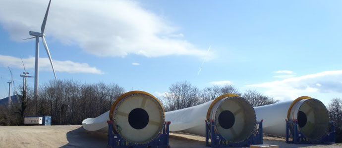 Gamesa concluye la instalacin de su prototipo onshore de 5 MW en Navarra
