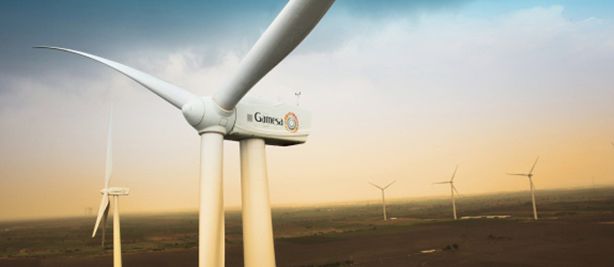Gamesa firma un nuevo contrato para el suministro de 100 MW en India