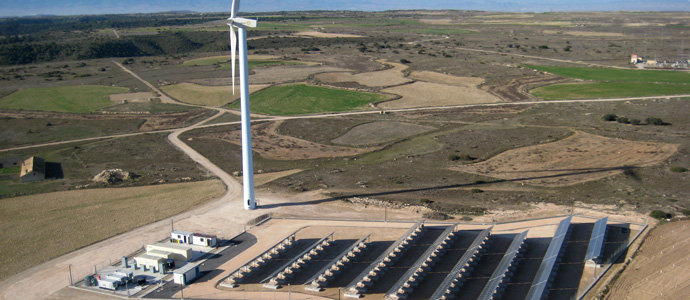 Gamesa instala una batera de litio en el prototipo offgrid ubicado en Aragn