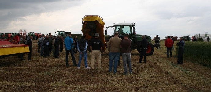 Ganaderos de Valderredible visitaron la feria de Demoagro