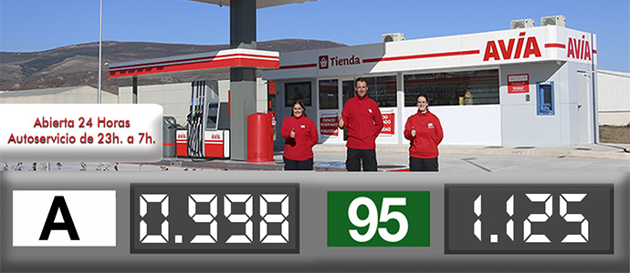 Gasolinera AVIA abre en el polgono de la Vega de Reinosa con el repostaje ms econmico de Cantabria