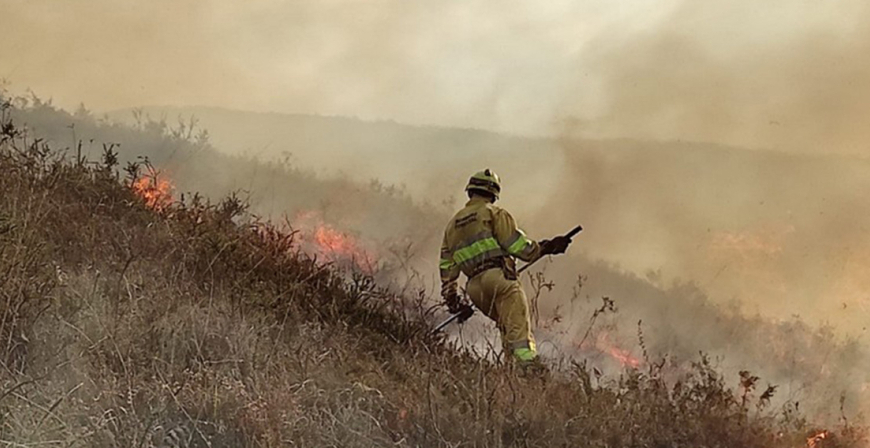 El Gobierno activa el nivel 2 de alerta por riesgo de incendios forestales en las comarcas del Nansa, Caburniga, Pas y Pisuea