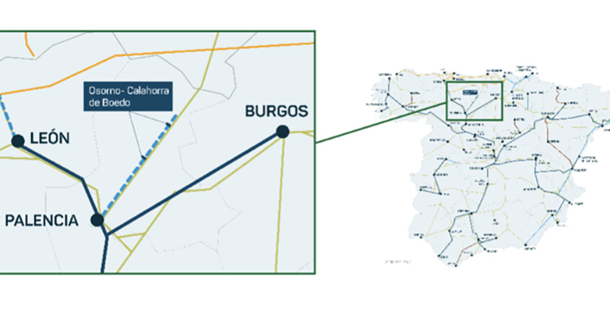 El Gobierno autoriza la construccin de un nuevo tramo de la lnea de alta velocidad Palencia-Santander, entre Osorno y Calahorra de Boedo