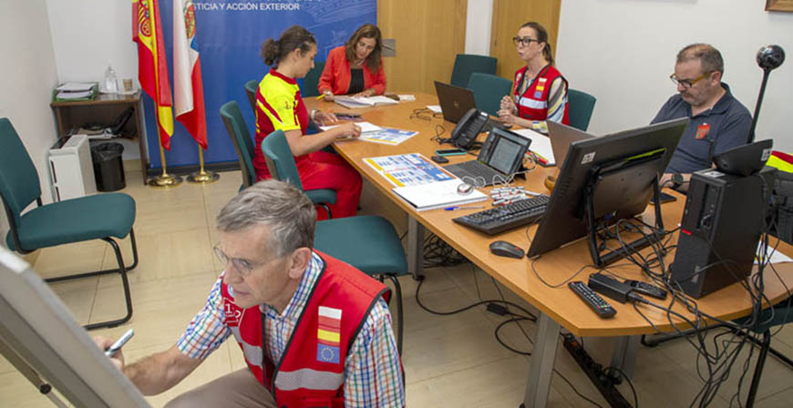 Gobierno y Birla Carbn realizan un simulacro por riesgo qumico