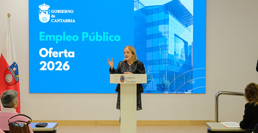 El Gobierno de Cantabria lanza la segunda convocatoria de la OEP 2025/2026 en la Administraci�n General con 282 plazas