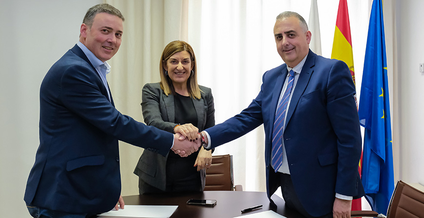 El Gobierno de Cantabria y el Ayuntamiento de Valdeolea firman un convenio para la construcci�n de 13 viviendas p�blicas en Mataporquera