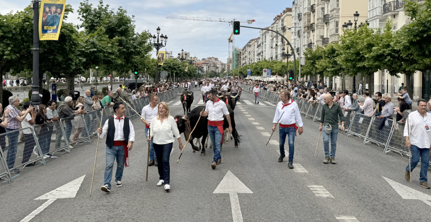 El Gobierno de Cantabria celebra la recuperacin de la Pas de tudancas en Santander