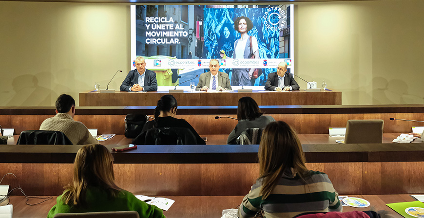 Gobierno de Cantabria y Ecoembes lanzan la campaa 'Movimiento Imparable'