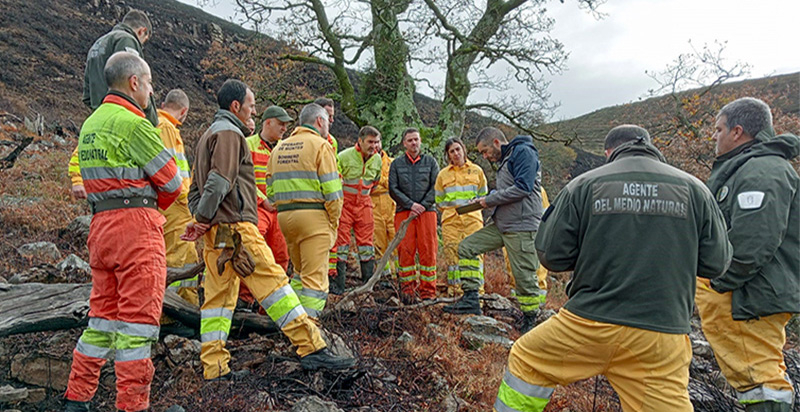 El Gobierno de Cantabria refuerza la capacitacin de sus agentes para investigar el origen de los incendios forestales