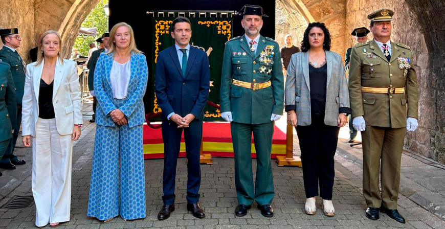 El Gobierno cntabro celebra junto a la Guardia Civil el da de homenaje a su patrona, la Virgen del Pilar