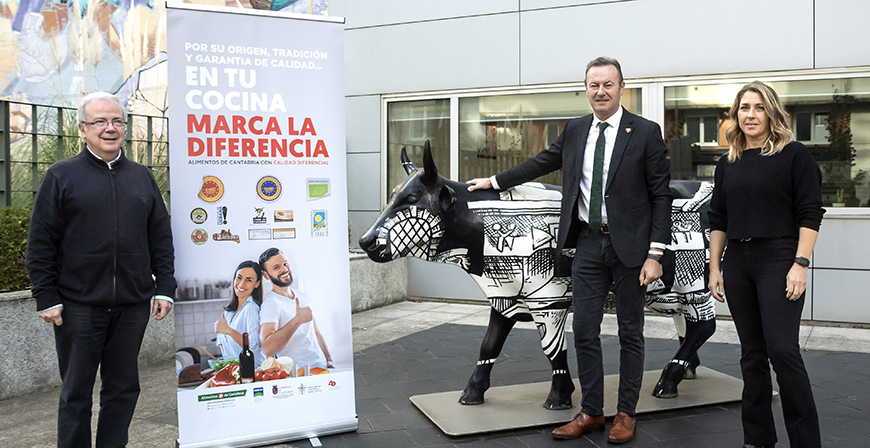 El Gobierno invita a consumir alimentos de Cantabria en una nueva campaa promocional de cara a Navidad