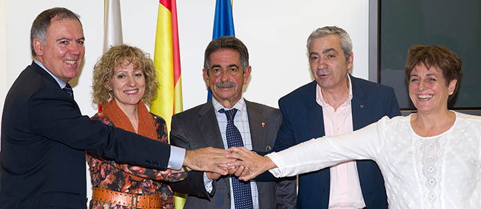 Gobierno, patronal y sindicatos asientan las bases para la recuperacin del dilogo social en Cantabria