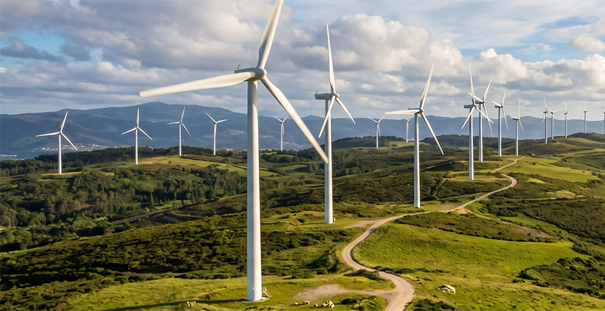 El Gobierno regional autoriza de forma previa el parque e�lico Morosos, con 11 aerogeneradores y 38 MW