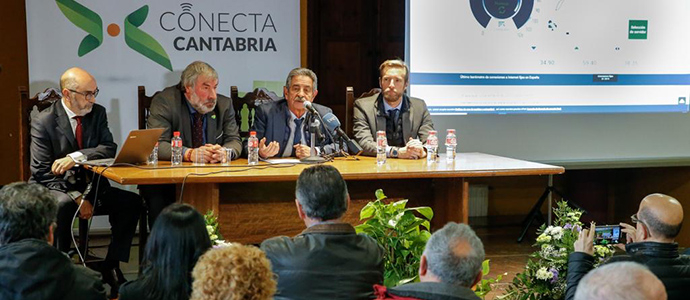 El Gobierno regional culmina la instalacin de la banda ancha en Valderredible