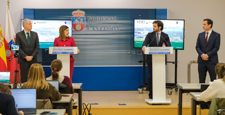 El Gobierno regional declara el Campus Tecnolgico de Centro de Datos 'Altamira' como el primer Proyecto Empresarial Estratgico de Cantabria