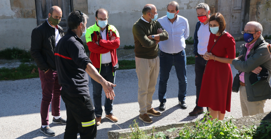 El Gobierno regional evaluar la red de hidrantes y bocas de incendio de Campoo