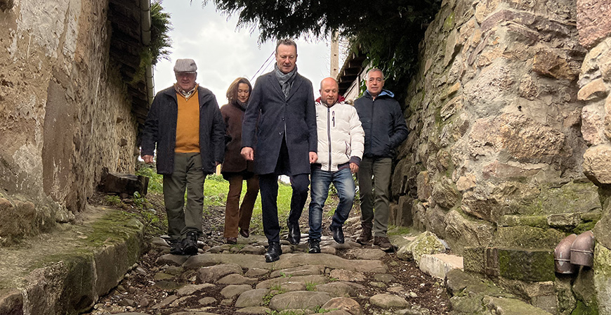 El Gobierno regional financia la mejora de la Calzada Romana del Besaya y del Camino Real