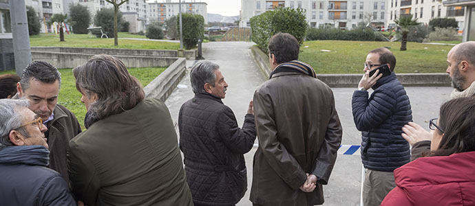 El Gobierno regional garantiza una solucin al hundimiento en Nueva Montaa y anuncia que atender a todos los afectados