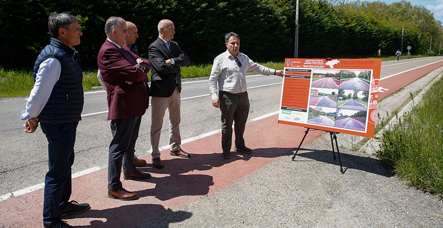 El Gobierno regional ha invertido cerca de 400.000 euros en la mejora de varias carreteras auton�micas en Campoo de Suso