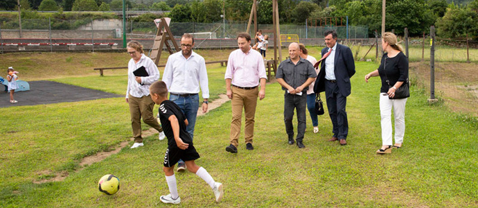 El Gobierno regional invertir 35.000 euros en la primera fase del campo de entrenamiento de Brcena de Pie de Concha