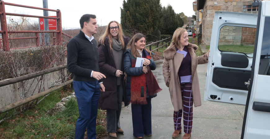 El Gobierno regional invierte 187.000 euros en Las Rozas de Valdearroyo para mejorar la seguridad, la digitalizaci�n y los servicios municipales