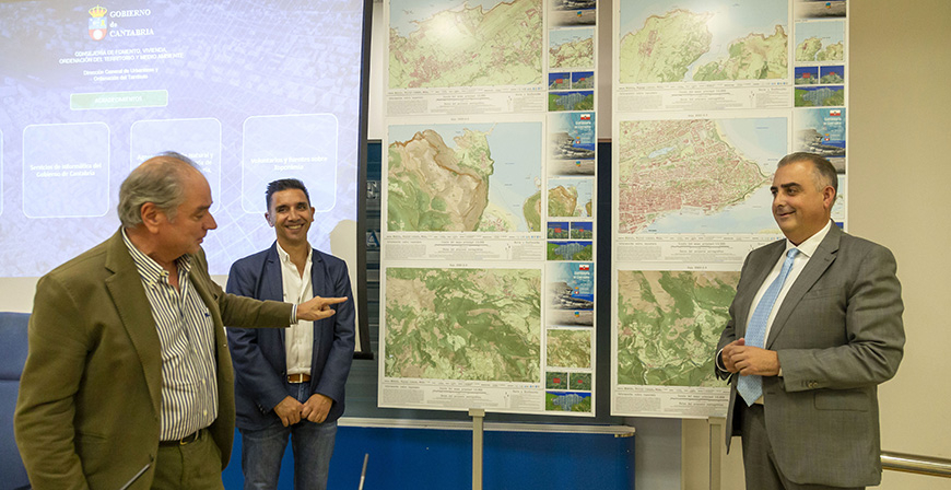 El Gobierno regional presenta el mapa 