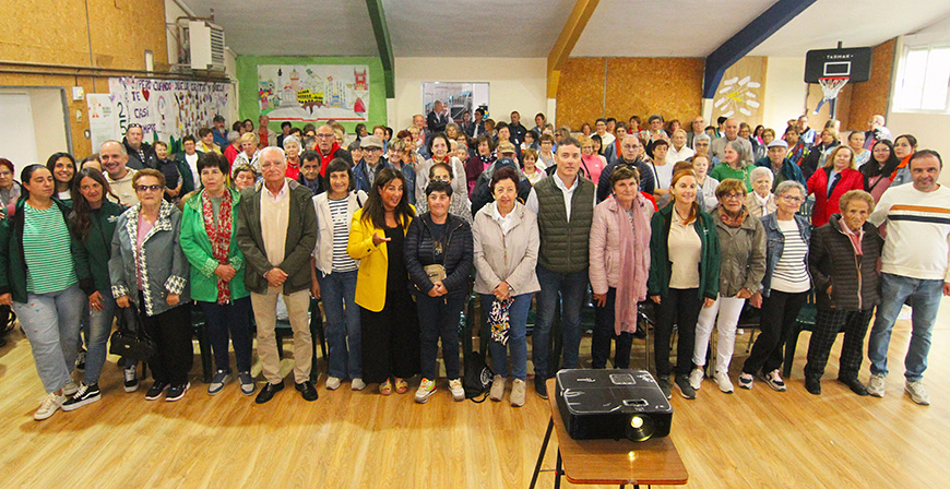 Gmez del Ro destaca en Mataporquera la contribucin de talleres como Sabores y saberes' para combatir la soledad no deseada